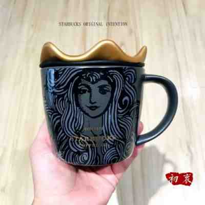 New Starbucks 2019 China Anniversary Mermaid Siren Crown 355ml Mug - Sold on eBay Dec, 27th 2019 for $69.99
