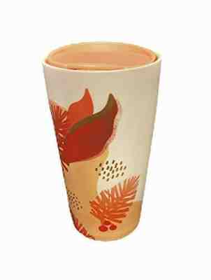 Starbucks 2019 Pink and Red Pine Cones Ceramic Double Wall 12 oz Tumbler - Sold on eBay Dec, 27th 2019 for $31.95