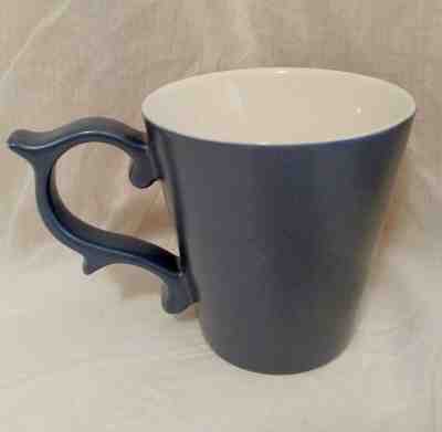 2013 Starbucks Teavana Rococo Scroll Handle TAZO Tea Coffee Mug Blue Gray Purple - Sold on eBay Dec, 27th 2019 for $19.95