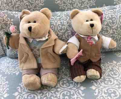 Starbucks Bearista Boy Bears 2006 2007 w/Tags Lot of 2 - Sold on eBay Dec, 27th 2019 for $19.99
