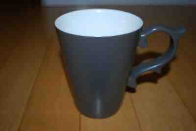 Starbucks 2012 Tazo Scroll Handle Rococo Taupe Gray Matte 16 oz Coffee Mug Tall - Sold on eBay Dec, 27th 2019 for $41.95
