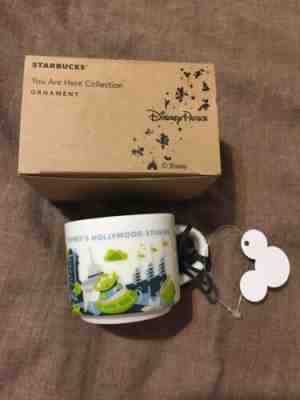 New in Box Disney Starbucks You Are Here Hollywood Studios Ceramic Mug Ornament  - Sold on eBay Dec, 27th 2019 for $20.00
