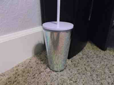 NEW HTF STARBUCKS 2019 Holiday IRIDESCENT Cold Cup Tumbler 16oz limited Edition - Sold on eBay Dec, 27th 2019 for $24.95