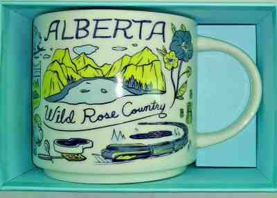 Alberta Canada Starbucks Been There Series Mug NEW - Sold on eBay Dec, 26th 2019 for $21.77