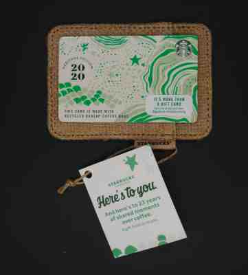 Starbucks Singapore Heritage Card 2020 - Sold on eBay Dec, 26th 2019 for $19.99