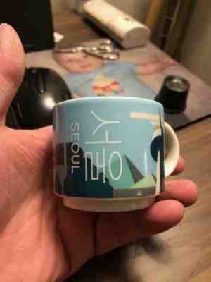 Starbucks Seoul Korea 3oz Demitasse cup - Sold on eBay Dec, 26th 2019 for $17.00