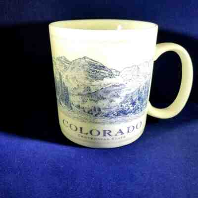 Starbucks 2007 Colorado Coffee Cup Mug Blue Large 18 oz Collectible  - Sold on eBay Dec, 26th 2019 for $15.95