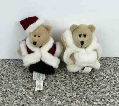 Starbucks Bearista Bears Mini Bear Plush Small Holiday 36th & 37th Edition Set 2 - Sold on eBay Dec, 26th 2019 for $17.95