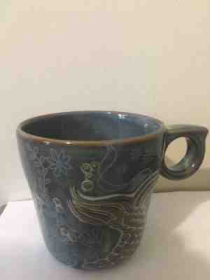 Starbucks Coffee Mug Cup 2014 Anniversary Collection Siren Mermaid Tail 12 Ounce - Sold on eBay Dec, 26th 2019 for $39.99