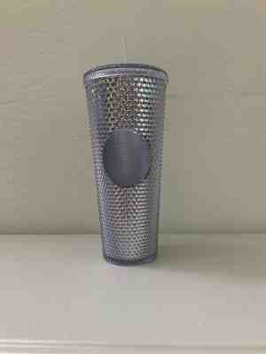 NEW Starbucks Venti BLING! Platinum Studded Tumbler 2019 24 OZ Cold Cup Holiday - Sold on eBay Dec, 26th 2019 for $21.99