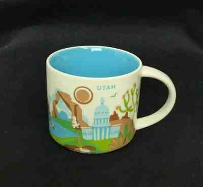 Utah Starbucks Mug Cup You Are Here YAH Collection Series 2016 - Sold on eBay Dec, 26th 2019 for $22.95