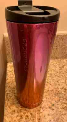Starbucks Stainless Steel Tropical Tumbler/Beach Getaway Collection/12 fl oz  - Sold on eBay Dec, 26th 2019 for $23.00