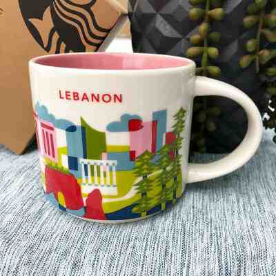 Starbucks Mug YAH Series Lebanon 14oz Box /& SKU