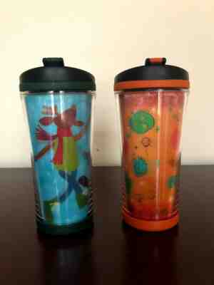Starbucks Coffee Kids Halloween Pumpkin Christmas Reindeer 8oz Tumbler Cup  - Sold on eBay Dec, 26th 2019 for $19.97