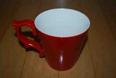 Teavana Rococo Red Scroll Handle Tea Cup Mug  Starbucks or Tazo 12 oz - Sold on eBay Dec, 26th 2019 for $31.95