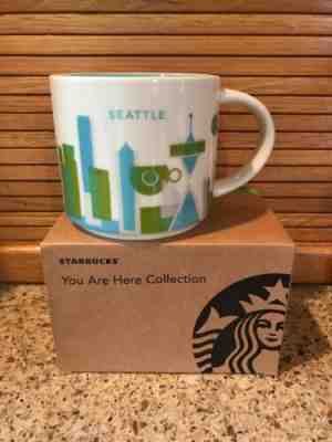 Starbucks Mug Seattle YAH You Are Here 14oz NEW  - Sold on eBay Dec, 26th 2019 for $25.99