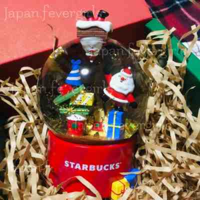 NEW!! Japan Starbucks Holiday Christmas Snow Globe Dome 2019 - Sold on eBay Dec, 26th 2019 for $55.00