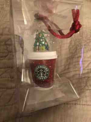 2007 Starbucks Snowglobe Christmas Ornament 3” New In Original Package - Sold on eBay Dec, 26th 2019 for $39.99