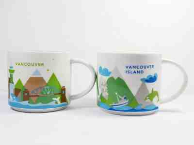 Starbucks Vancouver & Vancouver Island 2017 YAH You Are Here Series 14oz Mugs - Sold on eBay Dec, 26th 2019 for $54.99