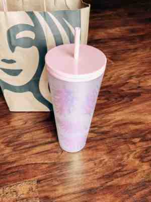 RARE Pink Acorn Starbucks Holiday Cup 2019 - Sold on eBay Dec, 26th 2019 for $35.00