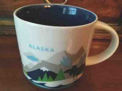 STARBUCKS "You Are Here" Collection / ALASKA / RETIRED / City Mug - Mint Cond - Sold on eBay Dec, 26th 2019 for $29.90