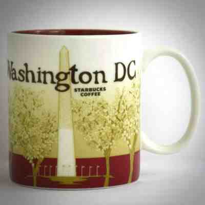 Starbucks Vintage Washington DC Mug Coffee Cup 2010 Icon Collector Series 16 Oz - Sold on eBay Dec, 26th 2019 for $25.46