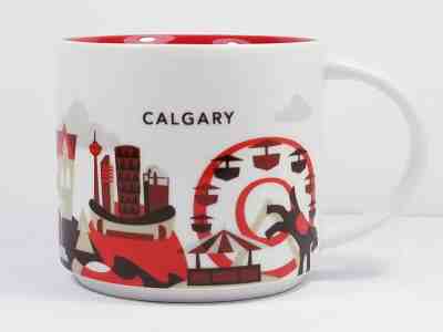 Starbucks Calgary 2017 YAH You Are Here Series 14oz Mug - Sold on eBay Dec, 26th 2019 for $24.99