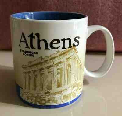 Starbucks Coffee Original City MUG series 2016 ATHENS Greece 16 oz - Sold on eBay Dec, 25th 2019 for $29.99
