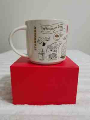 ATLANTA GEORGIA Starbuck's Been There Series Across The Globe Collection in gold - Sold on eBay Dec, 25th 2019 for $16.95