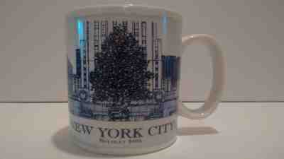  2006 Starbucks New York City Holiday Rockefeller Christmas Tree Coffee Mug/Cup  - Sold on eBay Dec, 25th 2019 for $50.00