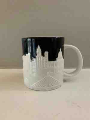 Starbucks Mug 2012 Relief City Collectors Series Boston Skyline Black & White  - Sold on eBay Dec, 25th 2019 for $15.99