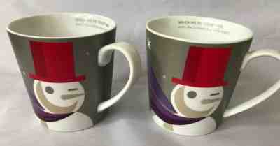 Starbucks 2011 Coffee Mugs When We're Together...warm  Snowman mug - Sold on eBay Dec, 25th 2019 for $15.00