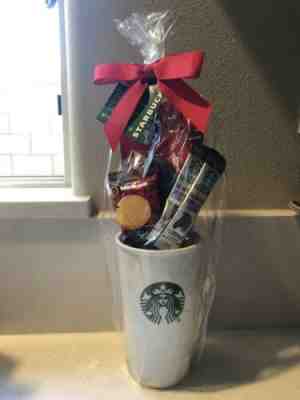 Starbucks Holiday Travel Mug Gift Set 2019, w/ Cocoa, Shortbread and VIA - NEW - Sold on eBay Dec, 25th 2019 for $20.00