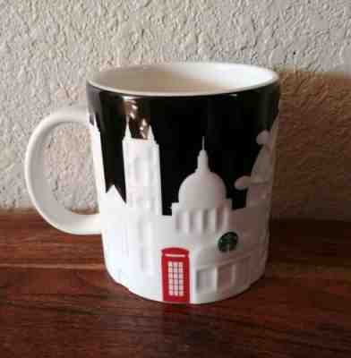  Starbucks collector series city Relief LONDON 16 oz Coffee MUG Cup - Sold on eBay Dec, 25th 2019 for $30.00