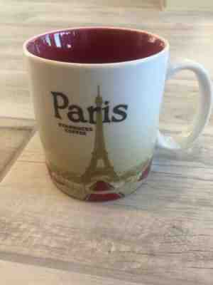New Starbucks paris Global Icon Collector Series Ceramic Coffee Cup Mug  - Sold on eBay Dec, 25th 2019 for $26.00