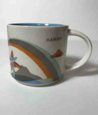 Starbucks Coffee Mug Hawaii You Are Here 14 oz 2015 - Sold on eBay Dec, 25th 2019 for $22.00