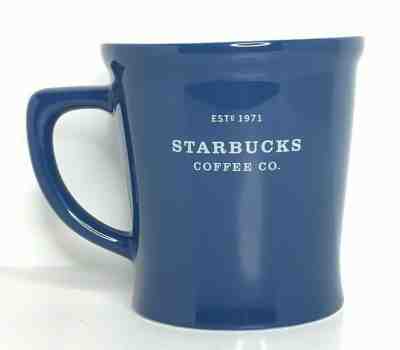 Starbucks Coffee Co Estd 1971 Blue White 18 oz. Big Oversized Cup Mug 2008 Rare - Sold on eBay Dec, 25th 2019 for $29.99