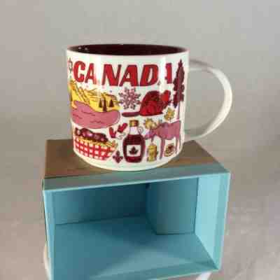 NWT Starbucks Canada 14 Ounce Been There Collection (BTS) Mug. - Sold on eBay Dec, 25th 2019 for $22.22