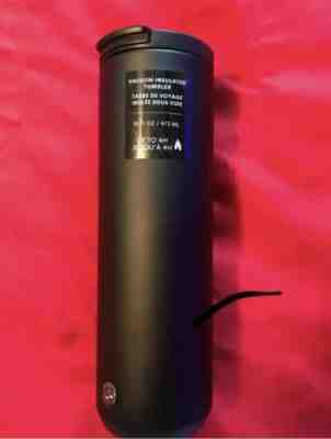 NWT Starbucks Vacuum Insulated Flip-Top Tumbler Matte Black Stainless Steel 16oz - Sold on eBay Dec, 25th 2019 for $29.45
