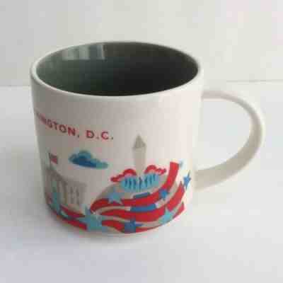 2013 STARBUCKS You Are Here Series 14 Oz Mug WASHINGTON D. C. - Sold on eBay Dec, 25th 2019 for $23.95