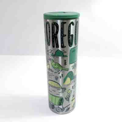 Starbucks 2019 OREGON Been There Stainless Steel Tumbler Travel Mug 16 oz NEW - Sold on eBay Dec, 25th 2019 for $59.95
