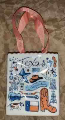 Starbucks 2019 Holiday Texas Shopping Bag Shopper Ornament NWT W/ Texas Card - Sold on eBay Dec, 25th 2019 for $19.99