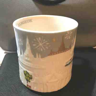 Starbucks TH city Mug  - Bangkok Gray Reli - Sold on eBay Dec, 24th 2019 for $30.00