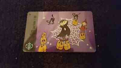 STARBUCKS Taiwan Happy Halloween Gift Card 2011 Last One Released US Seller - Sold on eBay Dec, 24th 2019 for $28.77