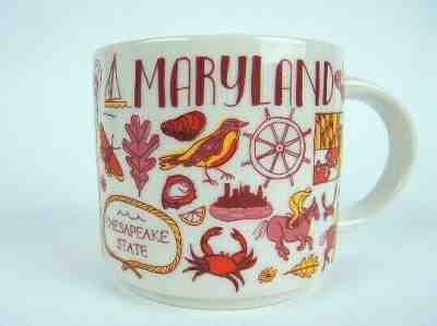 STARBUCKS Been There Series Across The Globe Collection MARYLAND 2018   EUC - Sold on eBay Dec, 24th 2019 for $18.95