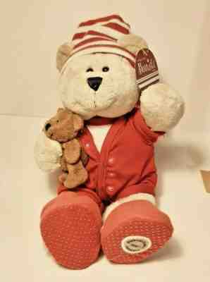 2007 STARBUCKS Plush BEARISTA BEAR Christmas Red PJ's Teddy 68th edition - Sold on eBay Dec, 24th 2019 for $15.49