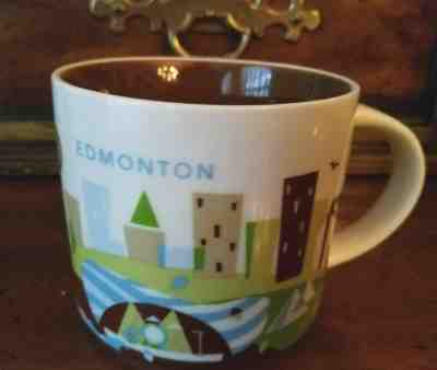 STARBUCKS "You Are Here" Collection / EDMONTON / RETIRED / City Mug - Mint - Sold on eBay Dec, 24th 2019 for $24.90