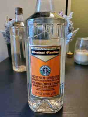 New Starbucks Chestnut Praline Syrup - Sold on eBay Dec, 24th 2019 for $40.00