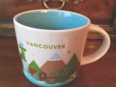 STARBUCKS "You Are Here" Collection / VANCOUVER / RETIRED / City Mug - Mint Cond - Sold on eBay Dec, 24th 2019 for $24.90