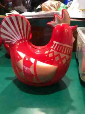 Starbucks 2017 Chinese New Year Rooster Red Piggy Bank - New - Sold on eBay Dec, 24th 2019 for $25.00